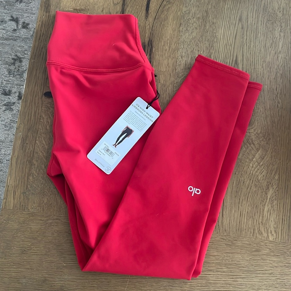 Alo 7/8 High-Waist Airbrush Legging Small